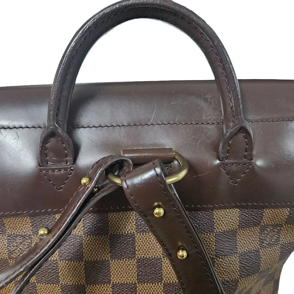 Louis Vuitton Damier Ebene Soho backpack